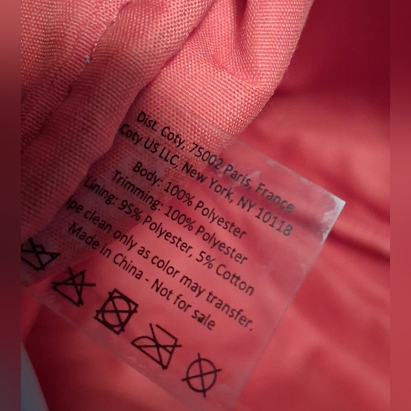 NWT Marc Jacobs Daisy Red Sparkle XL Casual Everyday Shopping Travel Beach Tote - Picture 12 of 12